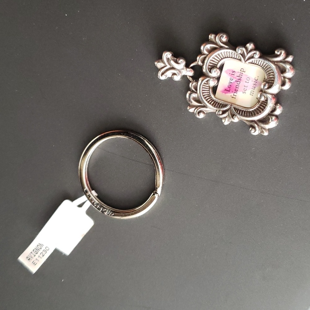 Brighton Silver Photo Picture Keychain. - Picture 10 of 10